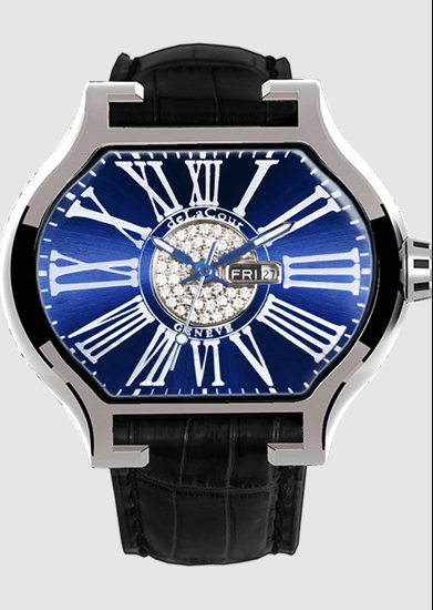Replica DeLaCour City Romano Blue WAST2511-5001 Watch